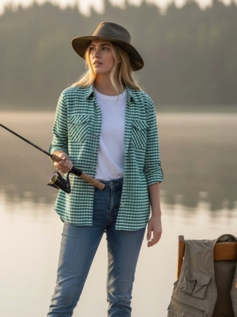 Simms Guide Series Vented Pearl Snap Button Down Fishing‎ Shirt L Gorpcore